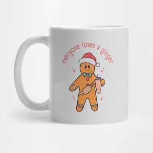 Everyone Loves A Ginger - Funny Christmas Mug